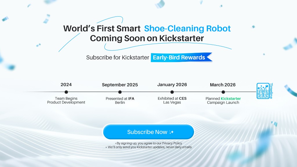 Kickstarter landing visual